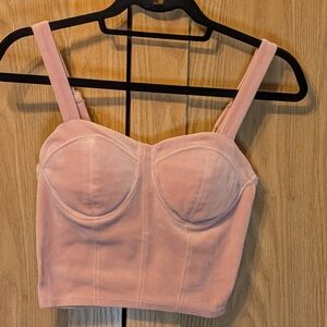 No Boundaries Pink Crop Top